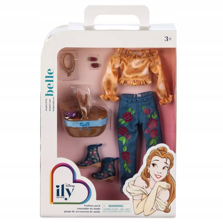 DISNEY Ubranka i Akcesoria 4EVER ILY BELLA PIĘKNA I BESTIA