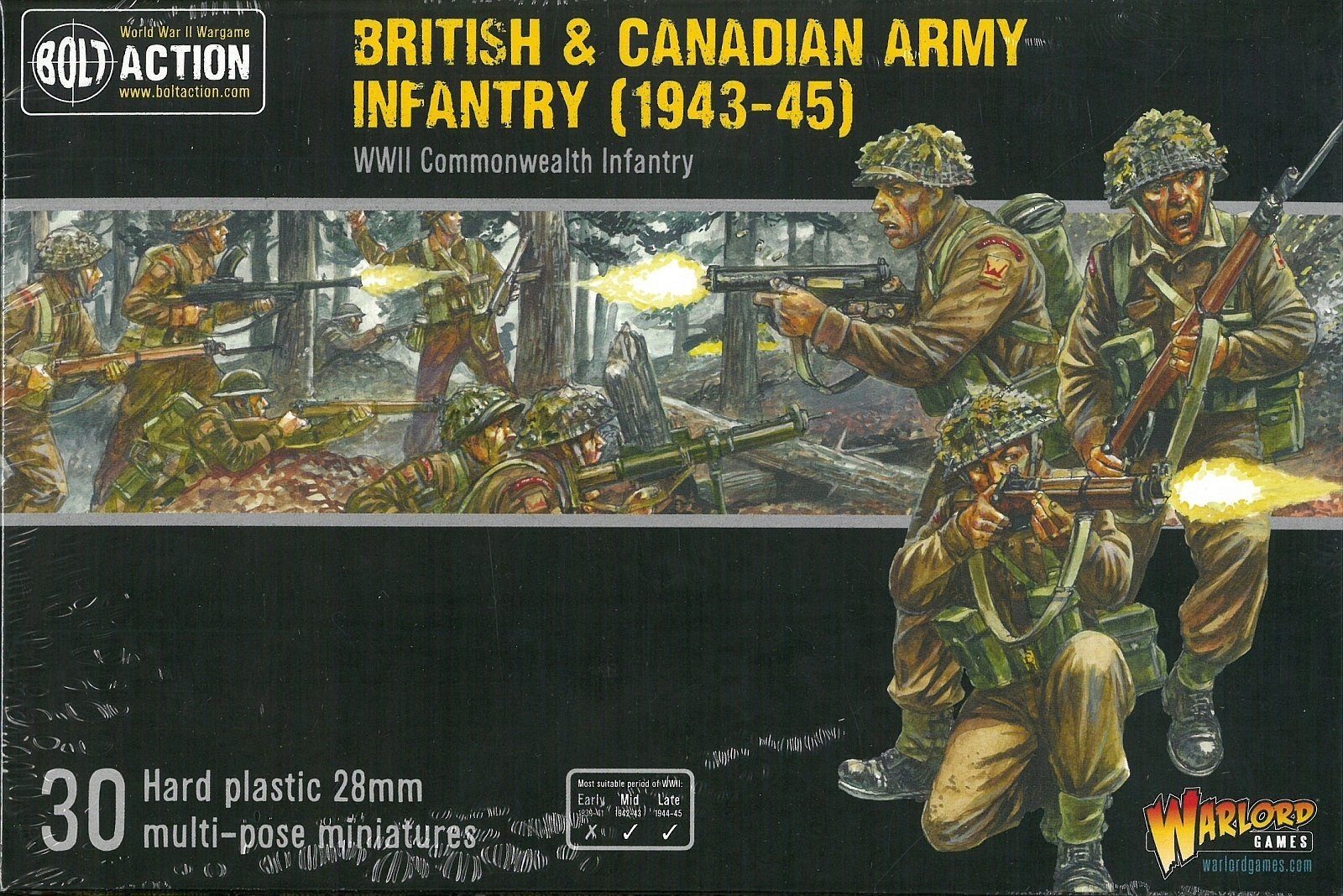 Bolt Action British & Canadian Army Infantry