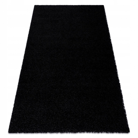 

Dywan pluszowy shaggy czarny 60x100