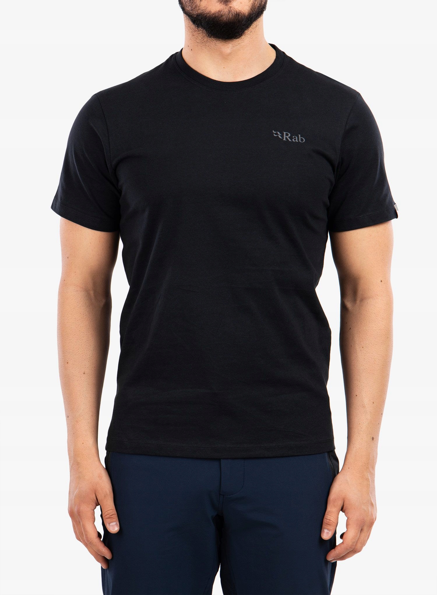 Bavlněné tričko Rab Stance Mountain Peak Tee beluga S