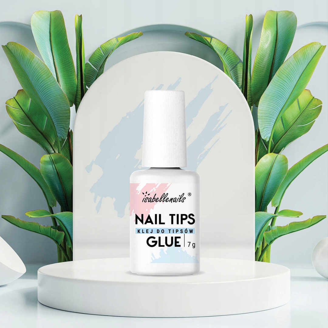 Semilac TIPSY CLEAR + KLEJ Isabellenails zestaw do przedłużania paznokci Kolor Bezbarwny