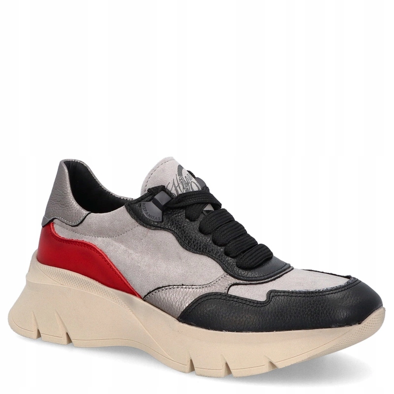 Španělské prémiové tenisky Hispanitas CHI243617 Černo-šedé 36