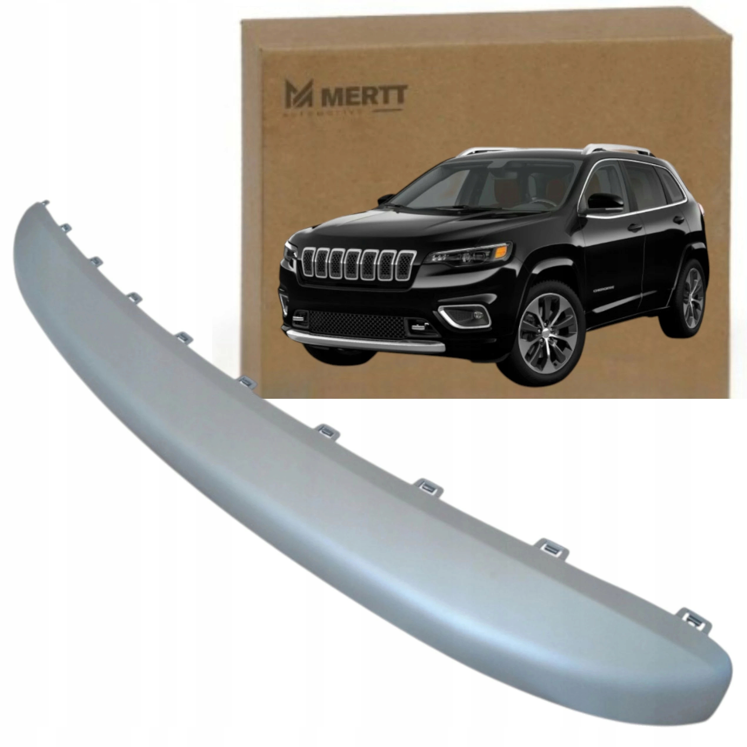 Jeep Cherokee Kl 2018+ Spoiler nárazníku lišta krytka