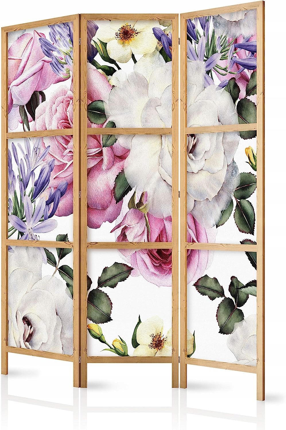 Paraván Do Restaurace Kosmetický Salon Kadeřník Dřevěná Stěna 135x172