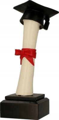 STATUETKA FIGURKA SZKOLNICTWO SZKOŁA GRAWER GRATIS