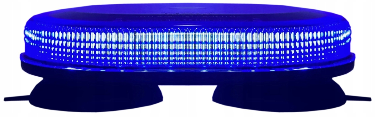 Výstražný Led bleskový signalizační paprsek 20 cm modrý 12V 24V