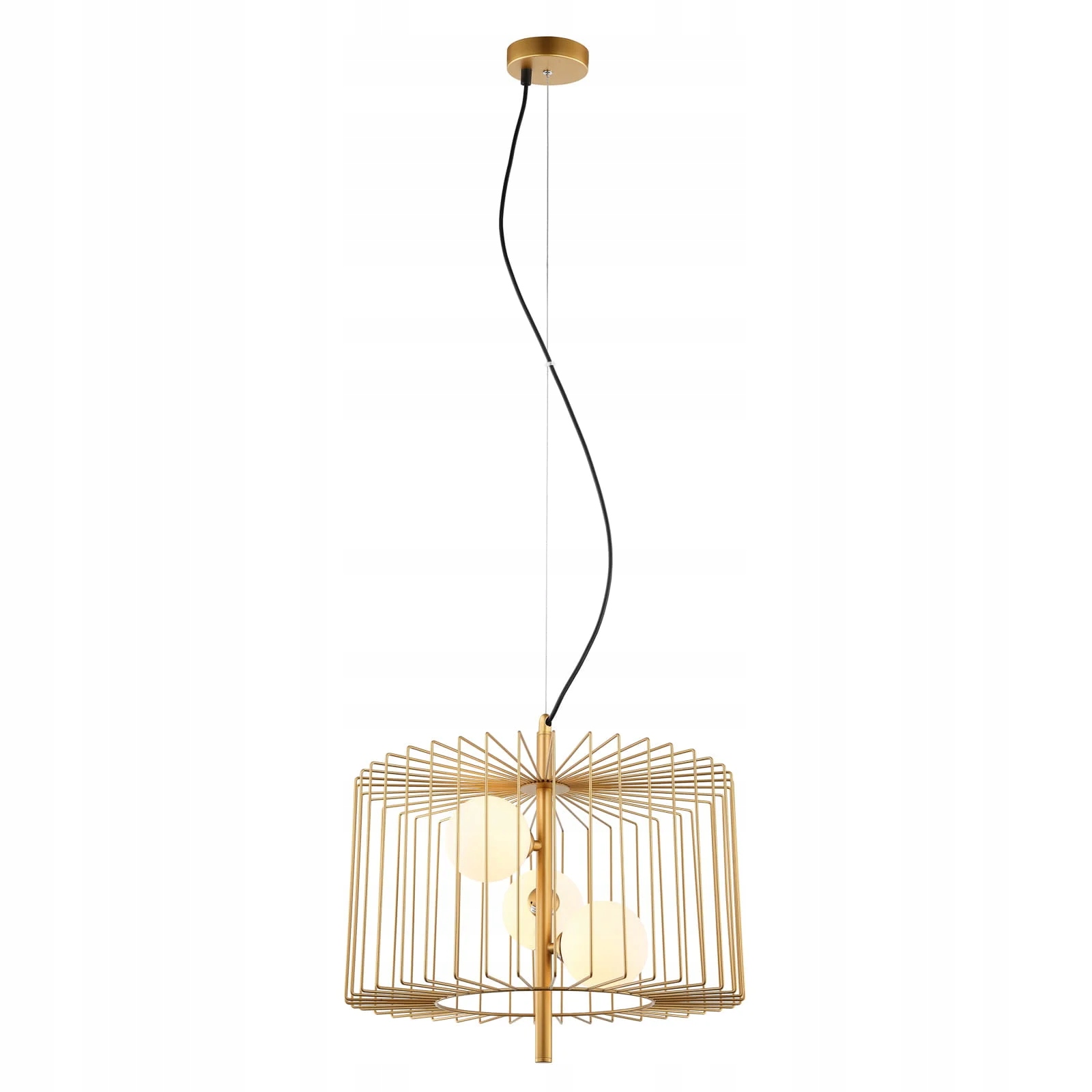 Luster Italux Daren moderný zlatý MDM-3937/3 Gd