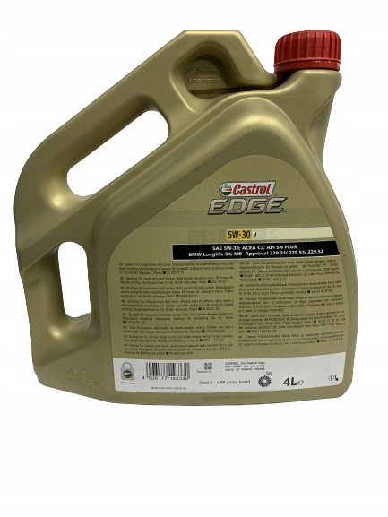 OLEJ CASTROL EDGE M 5W30 (5+4) 9L BMW Longlife-04 Producent Castrol