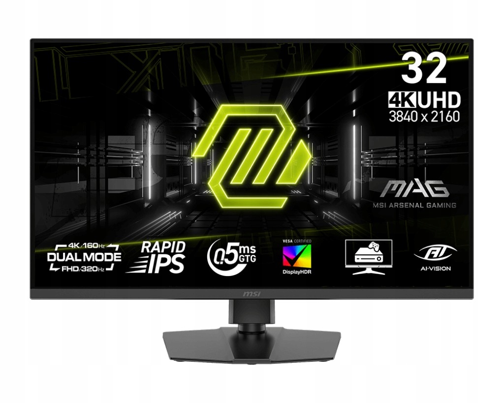Msi Monitor Mag 322URDF E16 31.5 palců LED/UHD/Flat/160Hz
