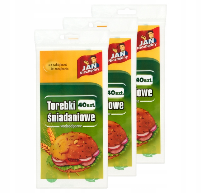

Jan Niezbędny Torebki Śniadaniowe Wodoodporne X120