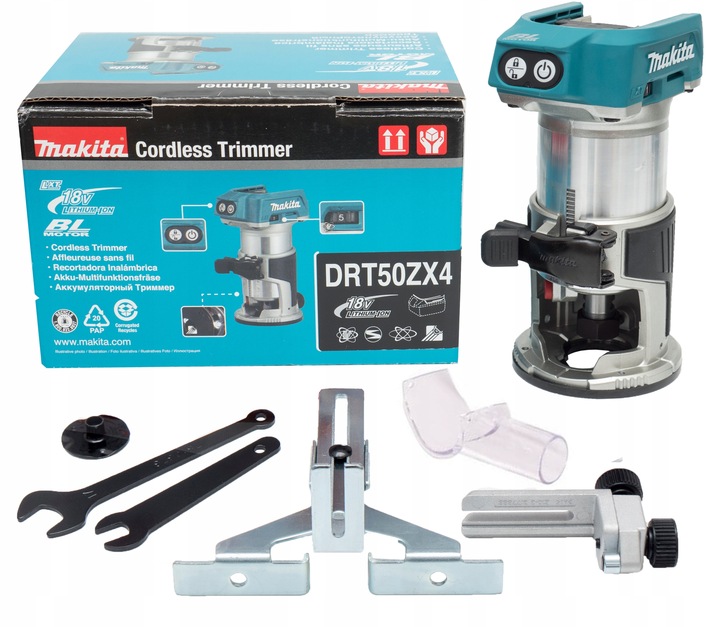 MAKITA AKUMULATOROWA FREZARKO-WYCINARKA DRT50ZX4