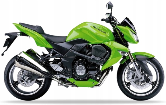 Samolepky Na Motocykl Juula Pro Kawasaki Z Roku 1000 2008 Limetkově Zelené 777