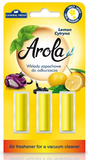 

Arola Wkłady Zapach do odkurzacza A'3 Cytryna