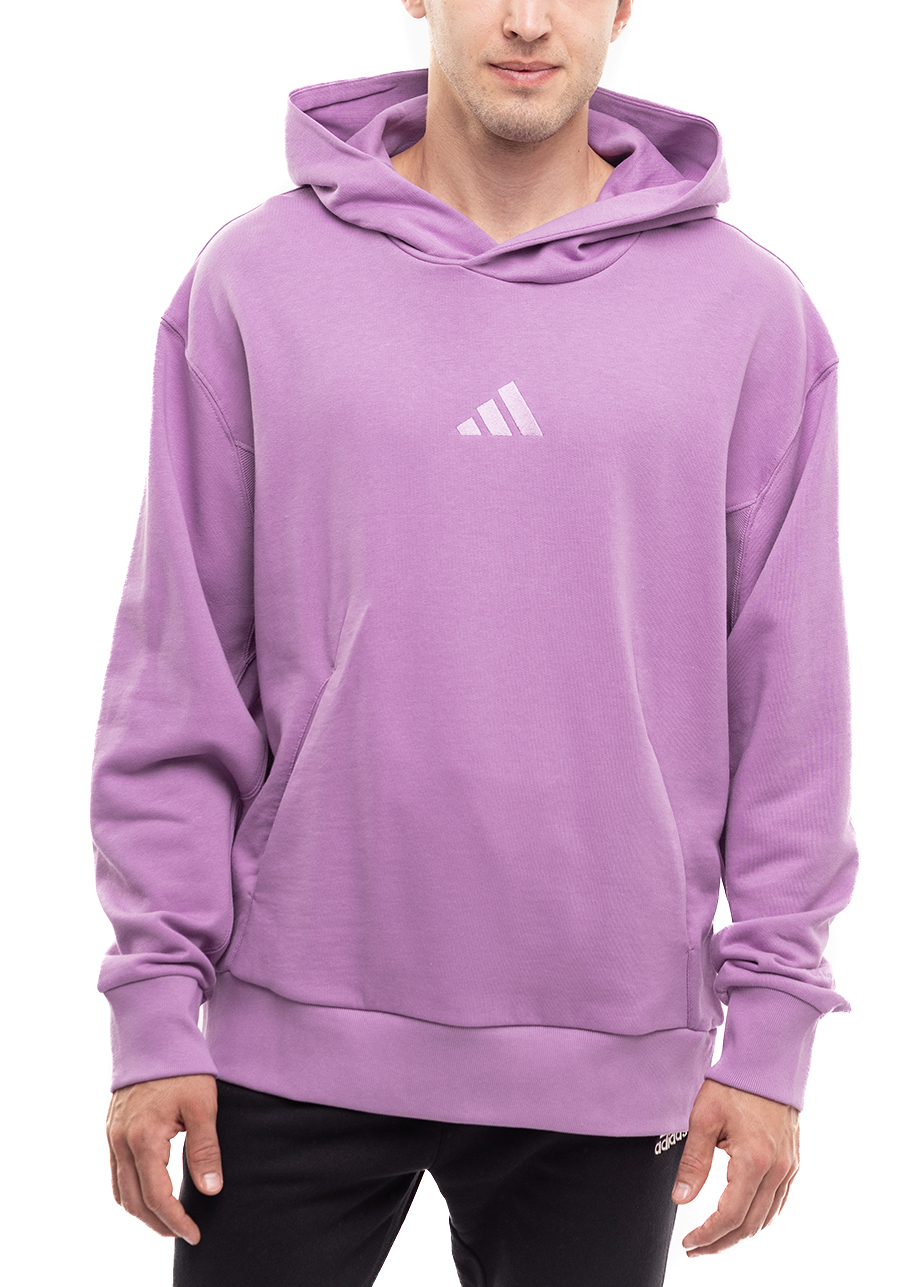 Tepláková Mikina adidas s kapucí Sportovní bavlněná mikina vel S