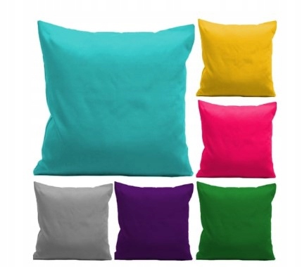 POSZEWKA JASKIEK 100% BAWEŁNA 40 KOLORÓW 70x90 CM