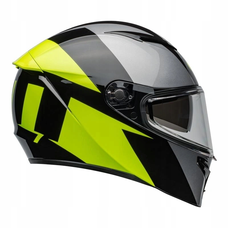 Prilba Bell Lithium ECE6 Shear Metallic Grey Retina zary žltá fluo Darčeky