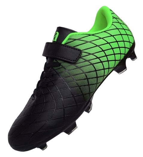 Dětské fotbalové kopačky lanka na venkovní hřiště na suchý zip 30