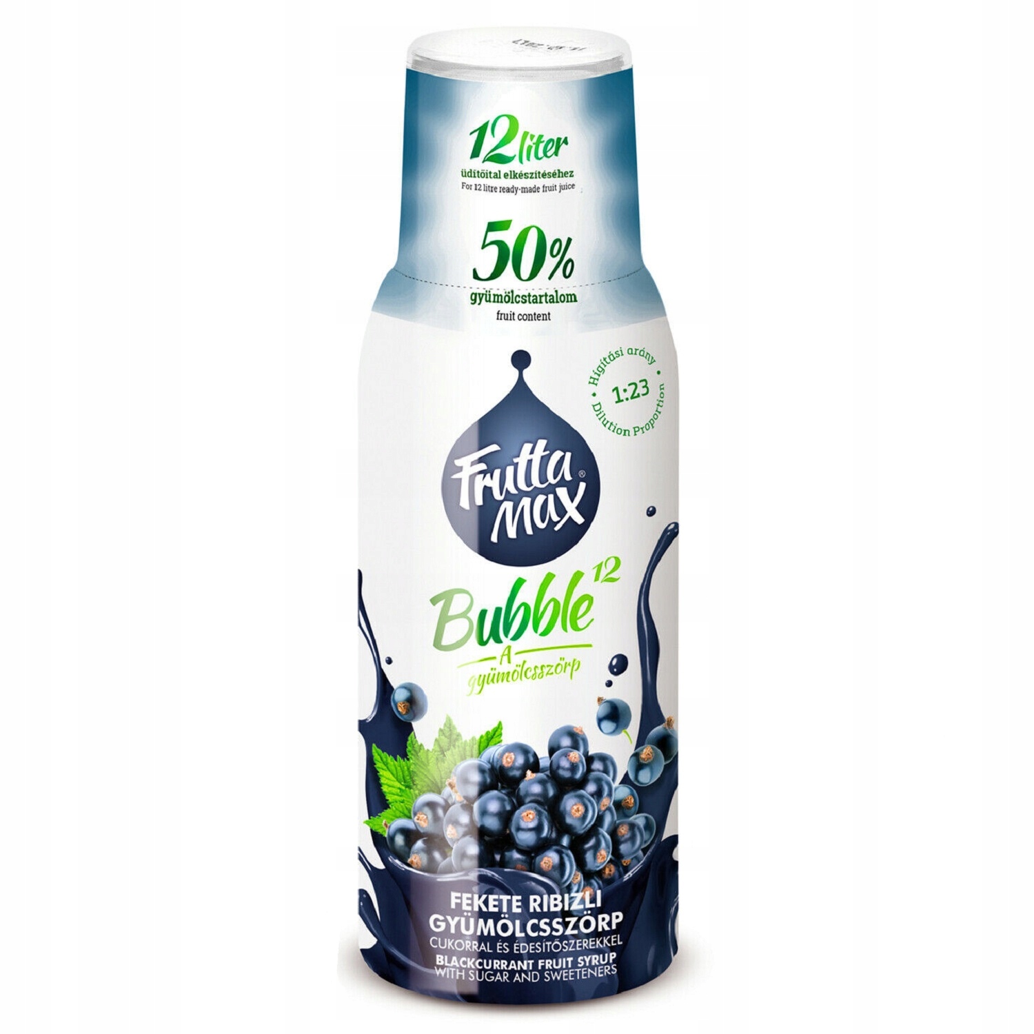 

Syrop FruttaMax Czarna Pozeczka 500ml na 12 litrów
