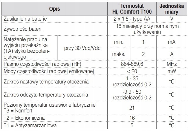 BERETTA Programator Hi, Comfort T100 20193352 EAN (GTIN) 8018000404997