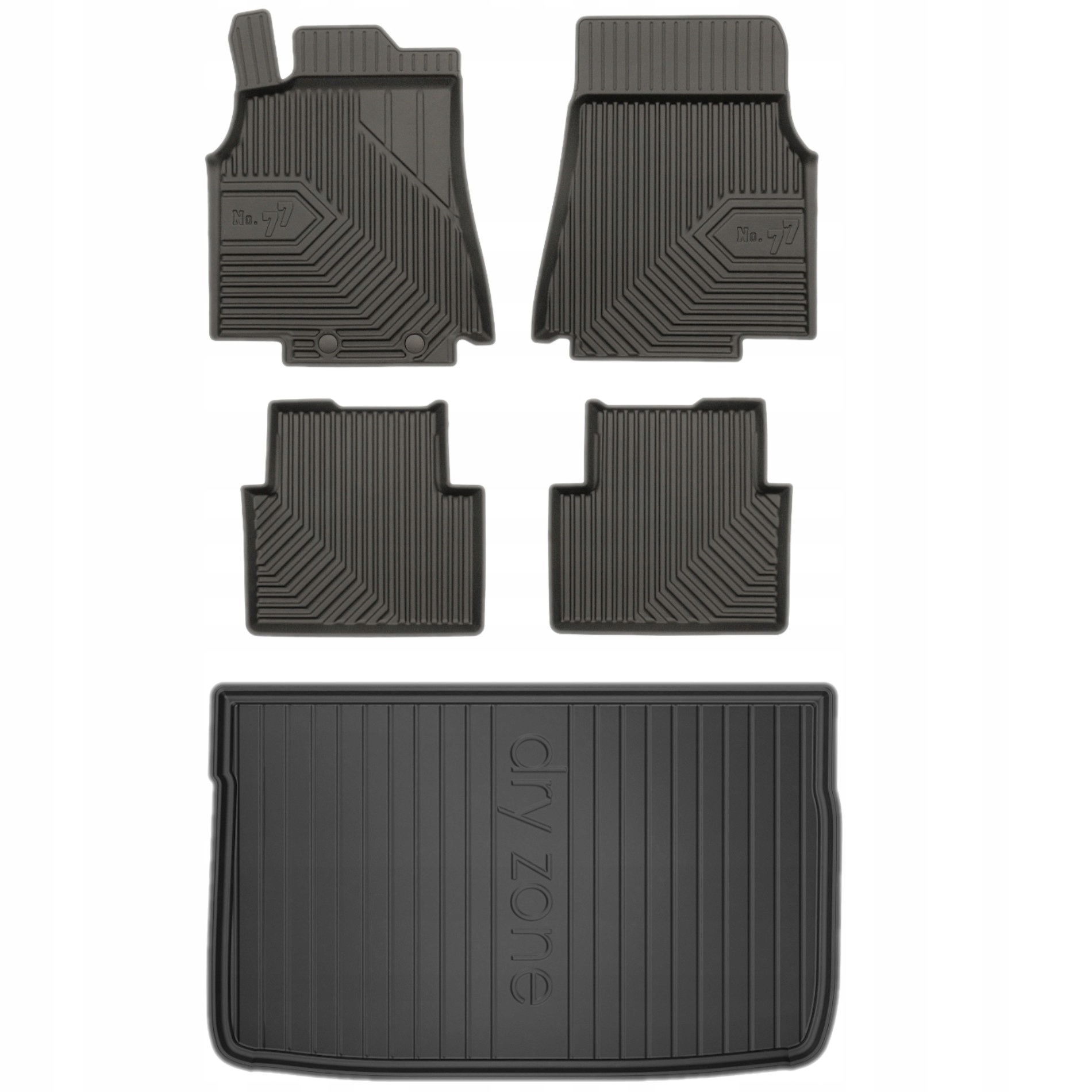 Koberce rohož Mercedes A-Klasa W169 04 – spodná časť