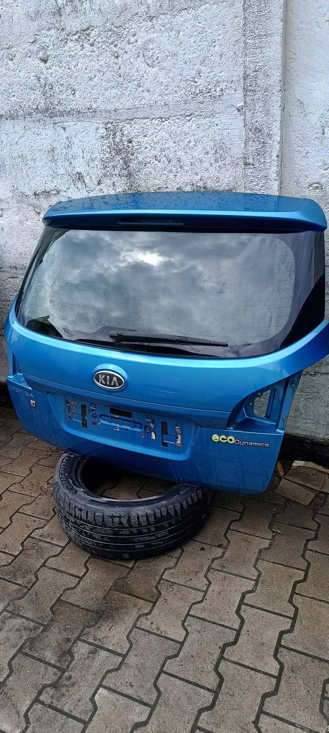 KIA VENGA boot door rear boot window rear part 2009