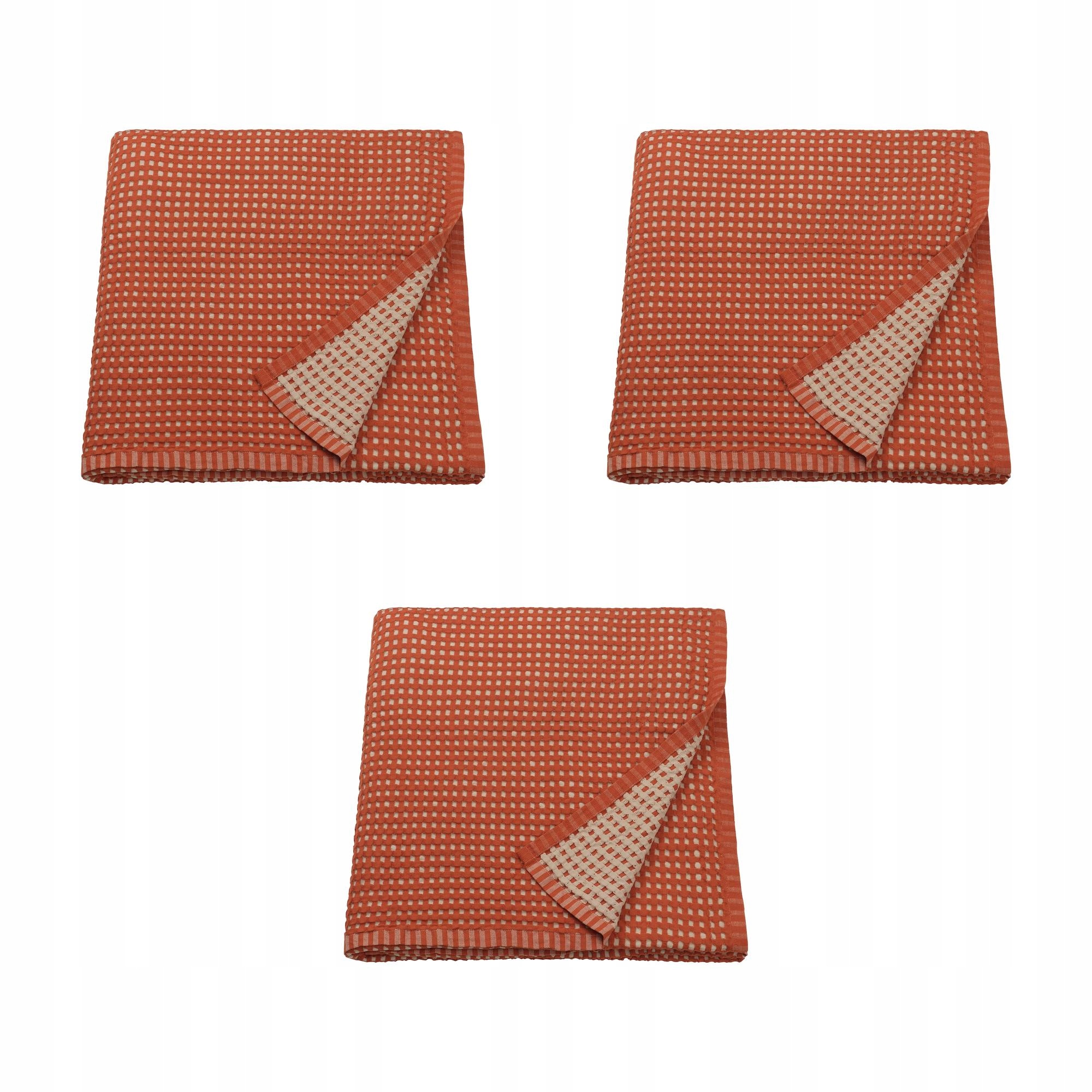 3 ks Přehoz Pelartuja Červenohnědá Béžová 150x250 cm