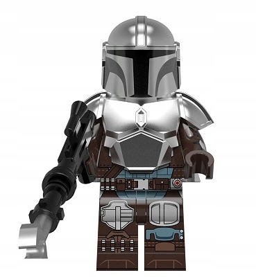 

Klocki Mandalorian figurka Din Djarin zbroja