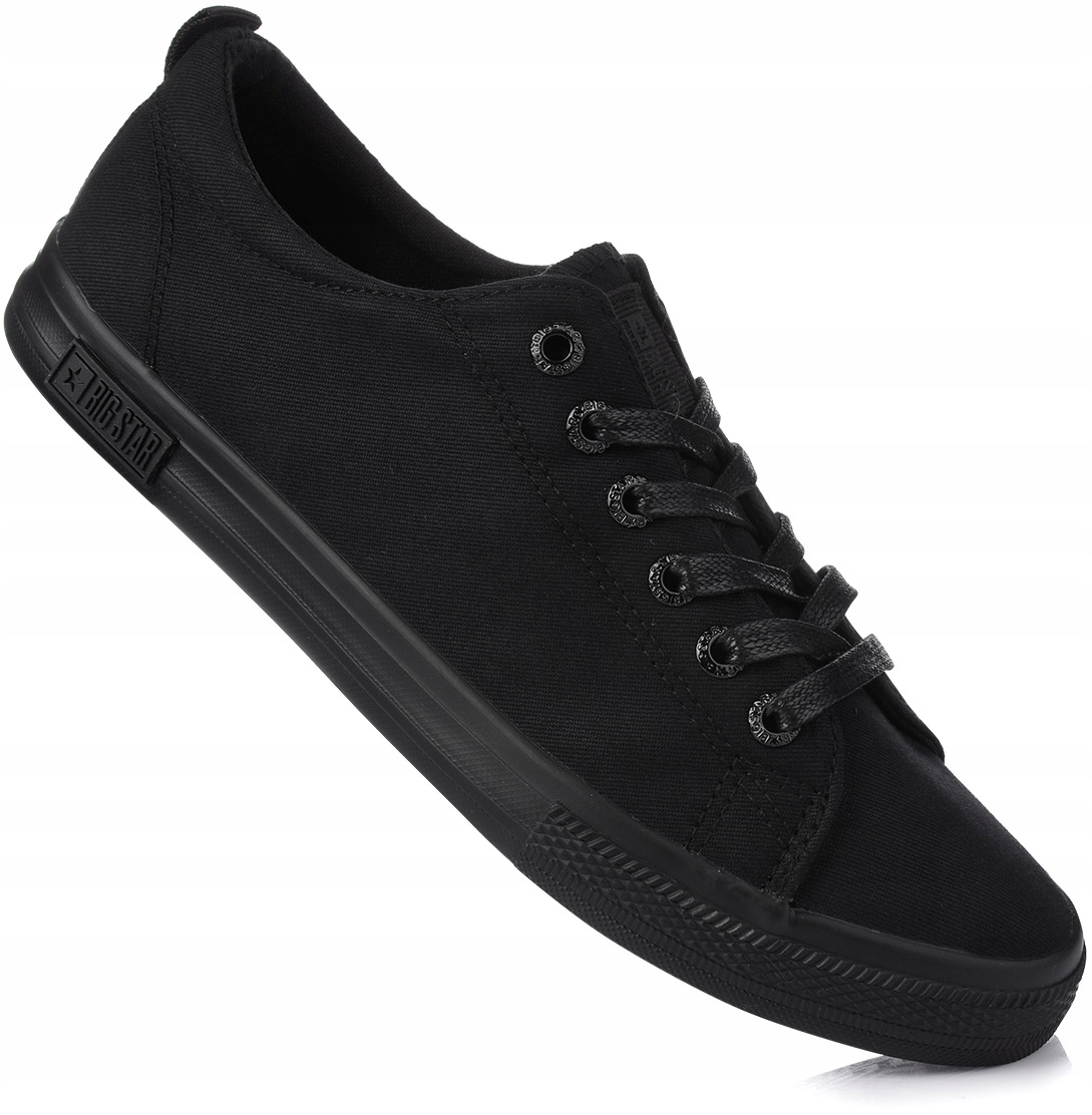 Big Star Damskie Trampki Klasyczne Czarne r. 37