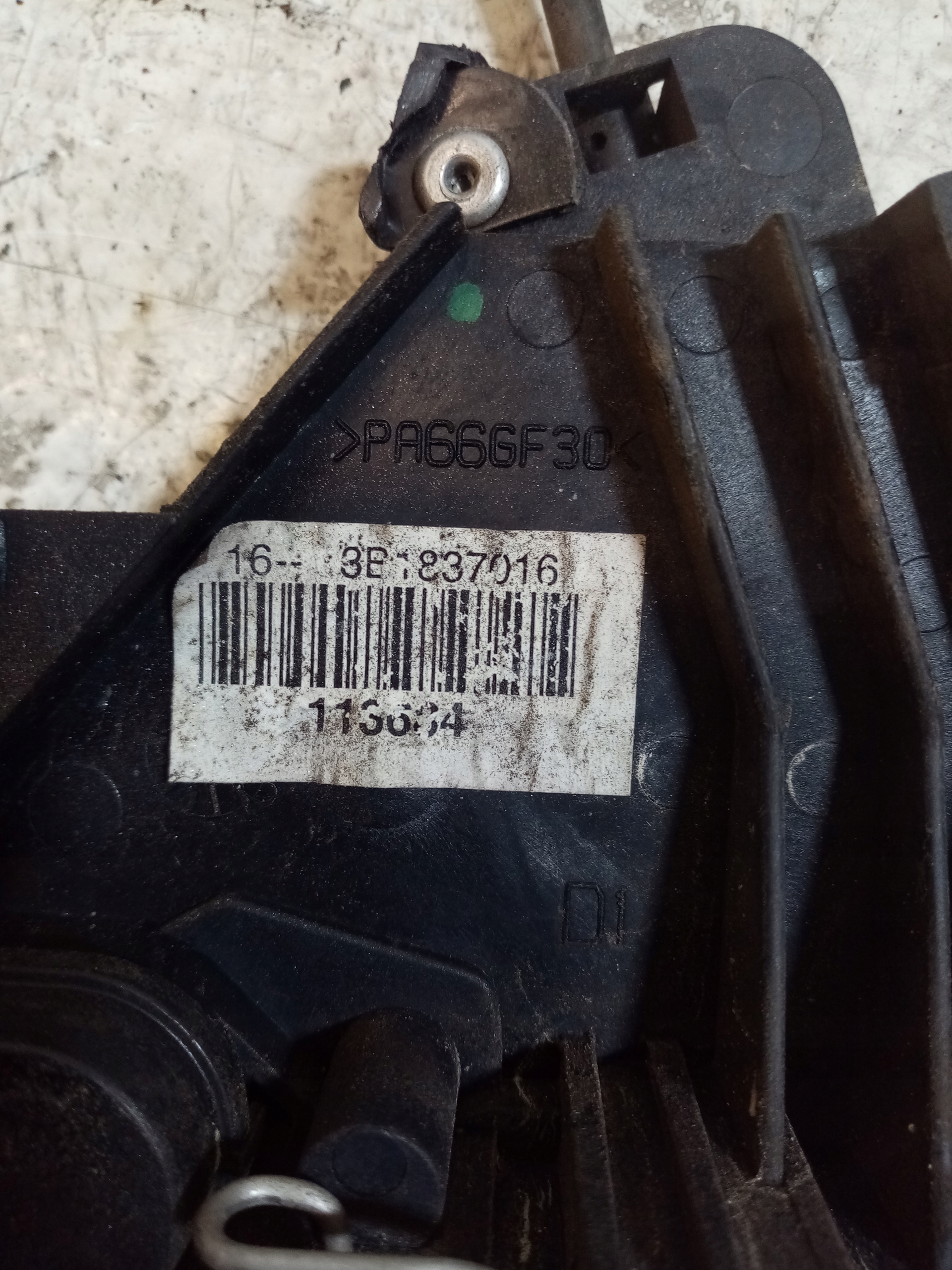 lock door right front SKODA FABIA 1