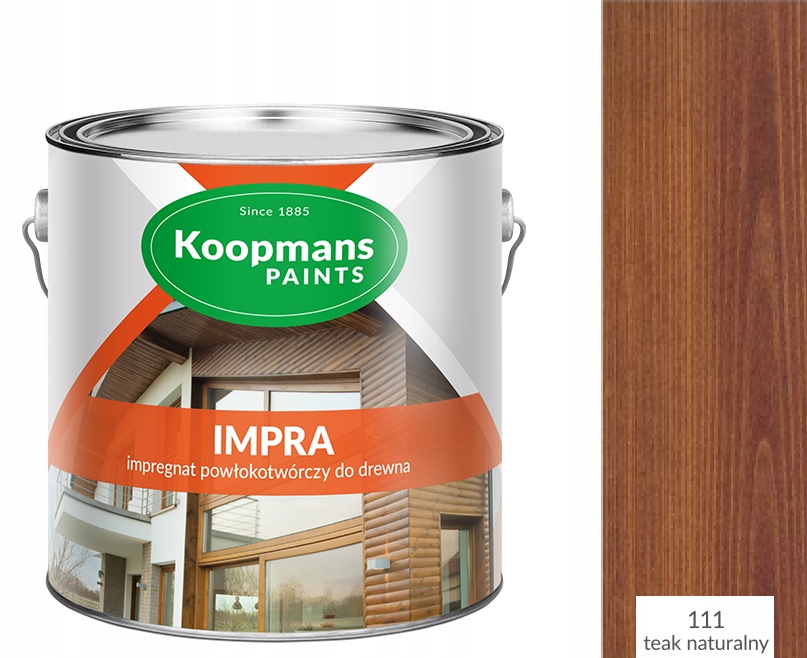 

Koopmans Impra Impregnat Olej 2,5 l Teak Natur 111