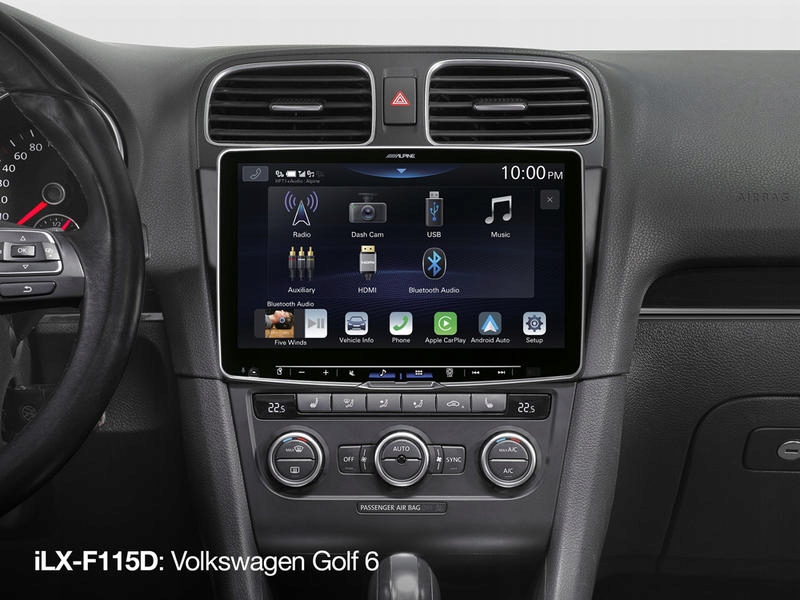 Alpine ILX-F115D Stacja 11 cali CarPlay Android Szerokość produktu 26.9 cm