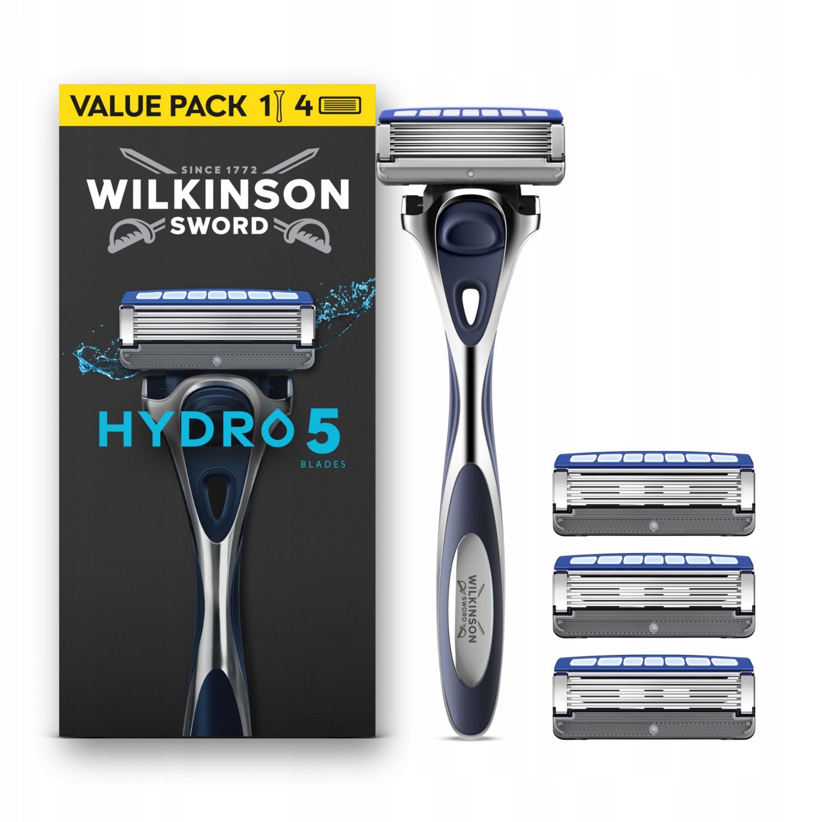 Holicí Strojek Hydro 5 Skin Hydration 4 Náhradní Hlavice