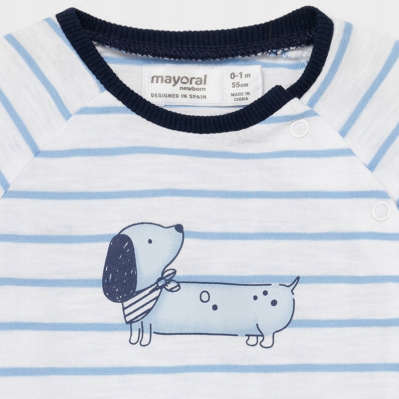 Zestaw 2 pajacyki długie Mayoral Roz: 65cm Materiał dominujący bawełna