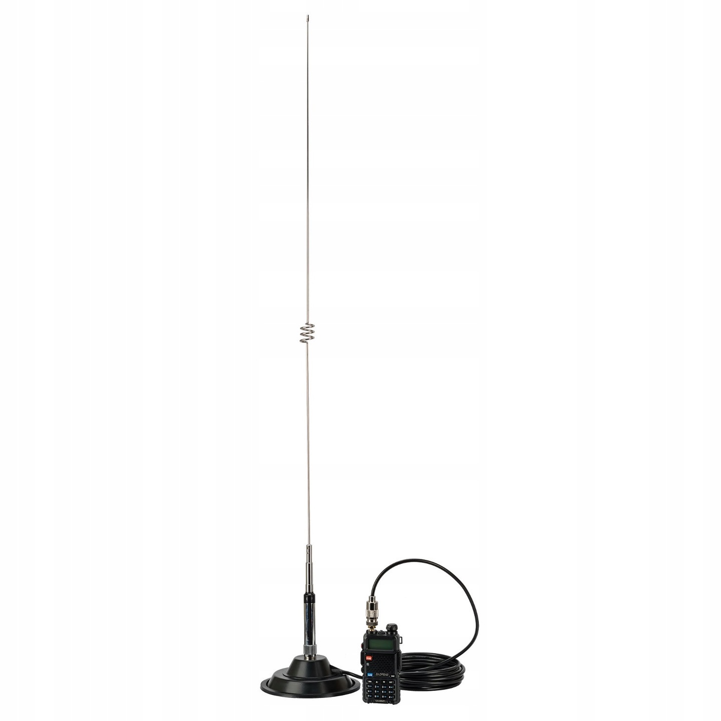 Radiora NR-770-H Mag antena Vhf/uhf z adapterem do Baofeng UV-5R, UV-82 itp