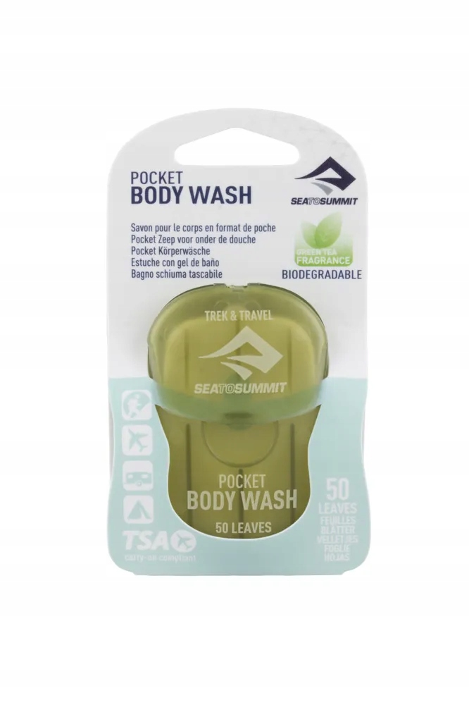 Sea to Summit Pocket Body Wash listki myjące w pudełku 50 szt.