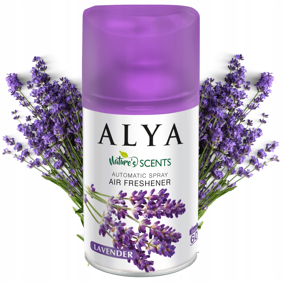8 x Alya Náhradní náplň do osvěžovače Lavender Garden 250 ml