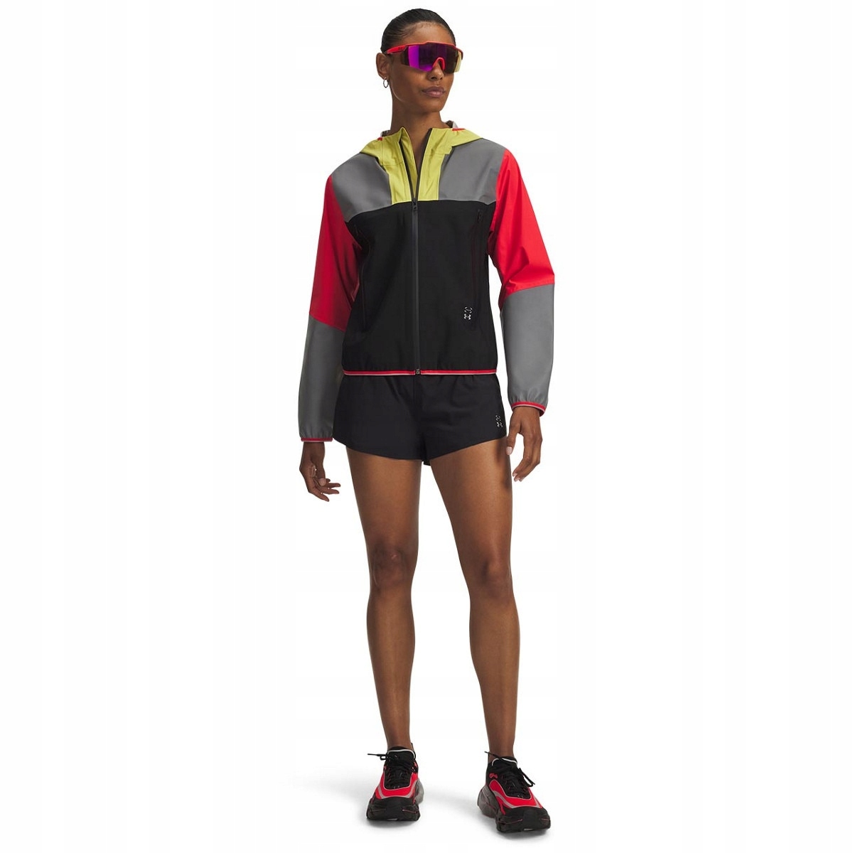 Damska kurtka do biegania Under Armour Halo Run multikolor S