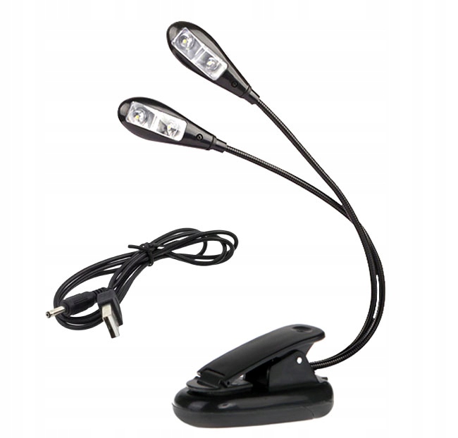 

Lampka Led Z Klipsem Do Nutnika Czytania Laptopa