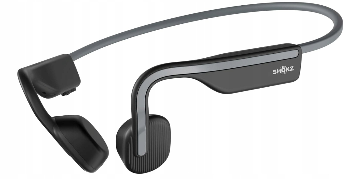 Shokz OpenMove Słuchawki bezprzewodowe z przewodnictwem kostnym Grey