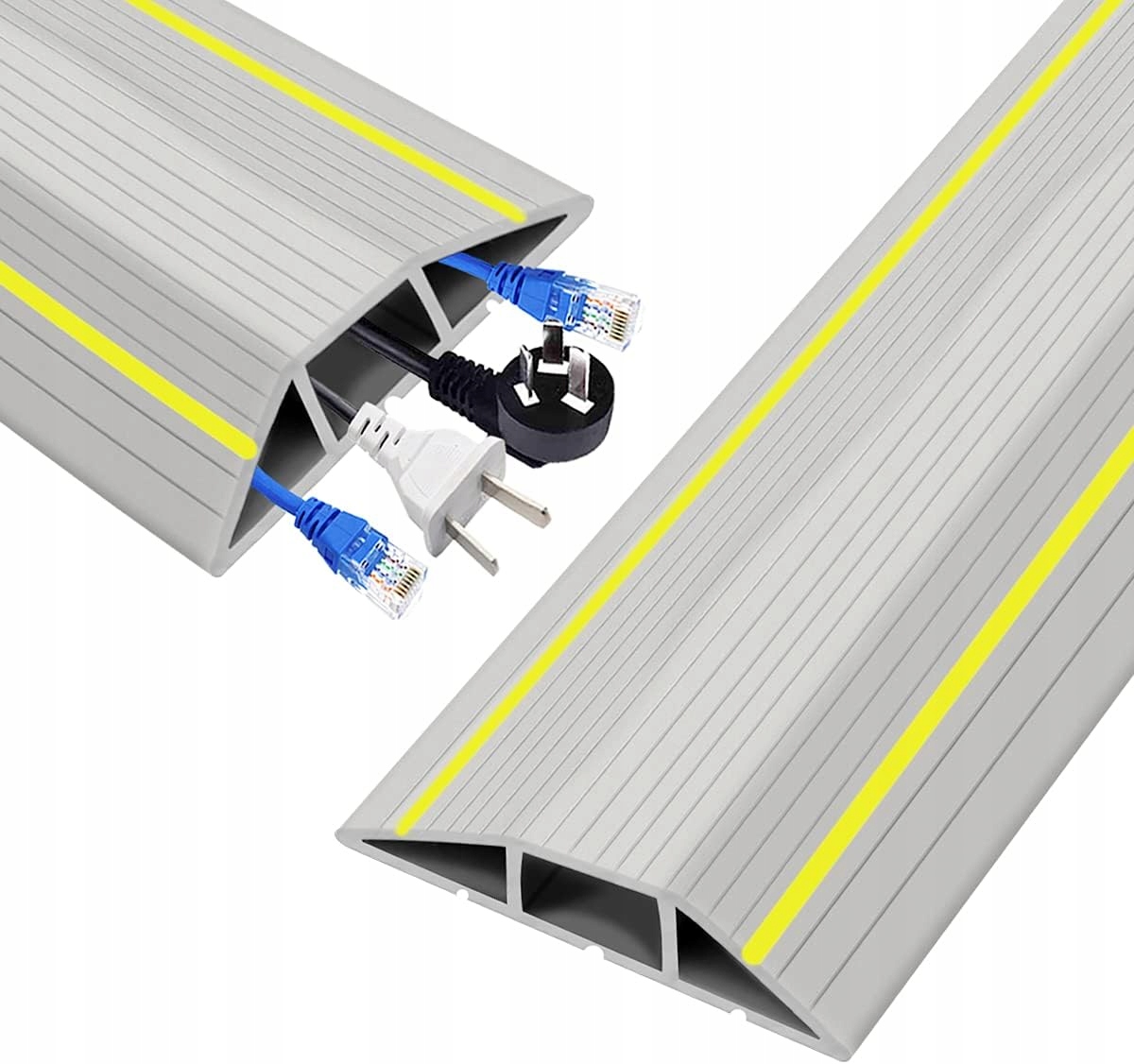 3-kanálová podlahová krytka na kabely Organizér na kabely 3 m