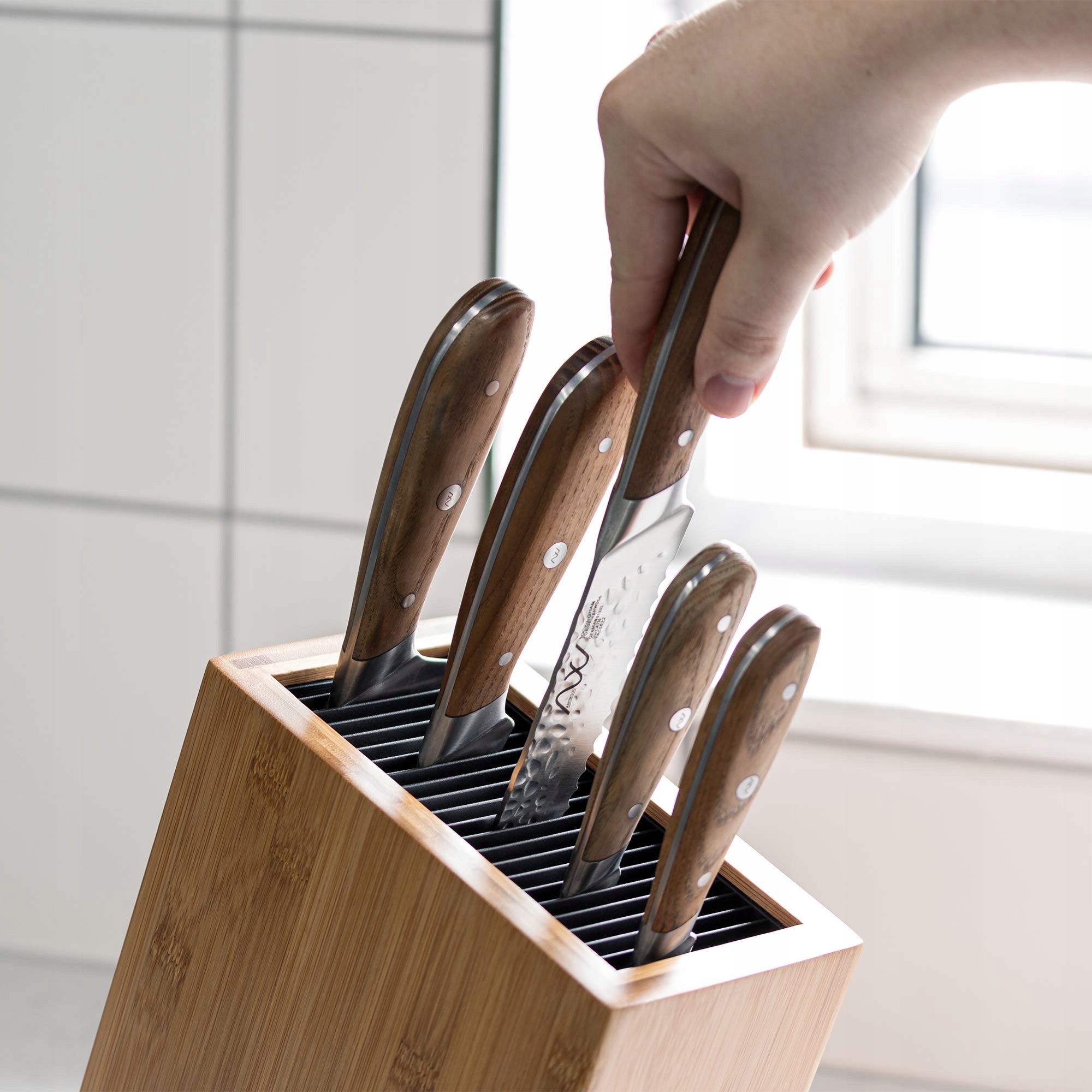 Rockingham Blok Kuchenny Na Noże 20 SZT Stojak — miniatura 6