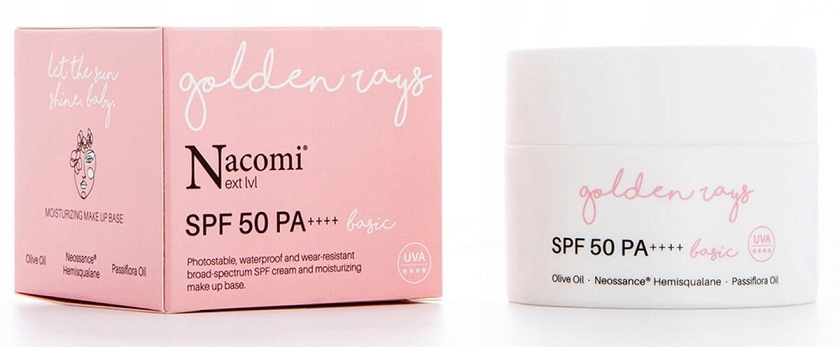 

Nacomi Next Level SPF50 nawilżający krem Basic 50