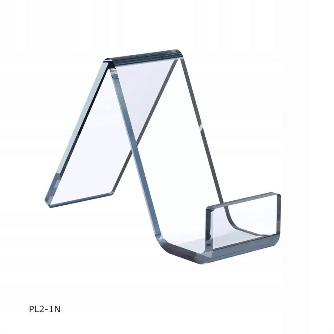 Stojak na telefon z plexi do ekspozycji wystawka