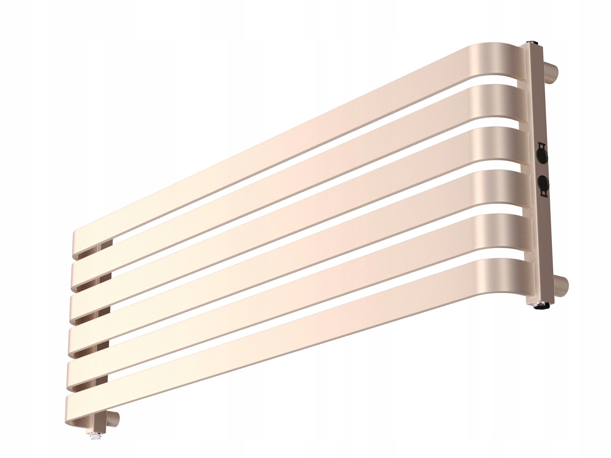 Dekorativní radiátor Amari Level 395x1200 Zlatý Růžový
