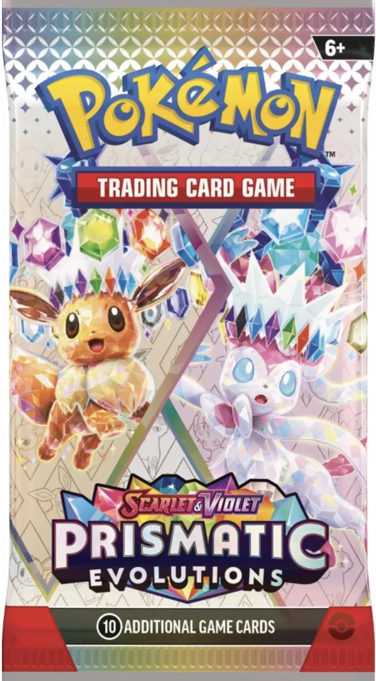 Pokemon Prismatic Evolution w Karty do gry Kolekcjonerskie