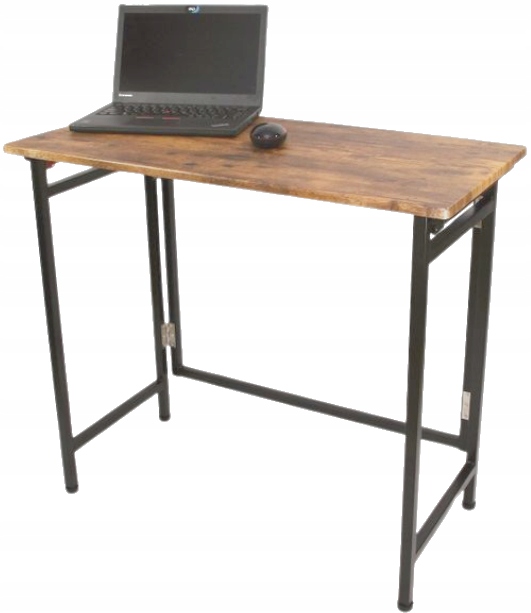 STOLIK BIURKO POD LAPTOPA KOMPUTEROWE SKŁADANE LOFT VINTAGE Kolekcja LaCarte