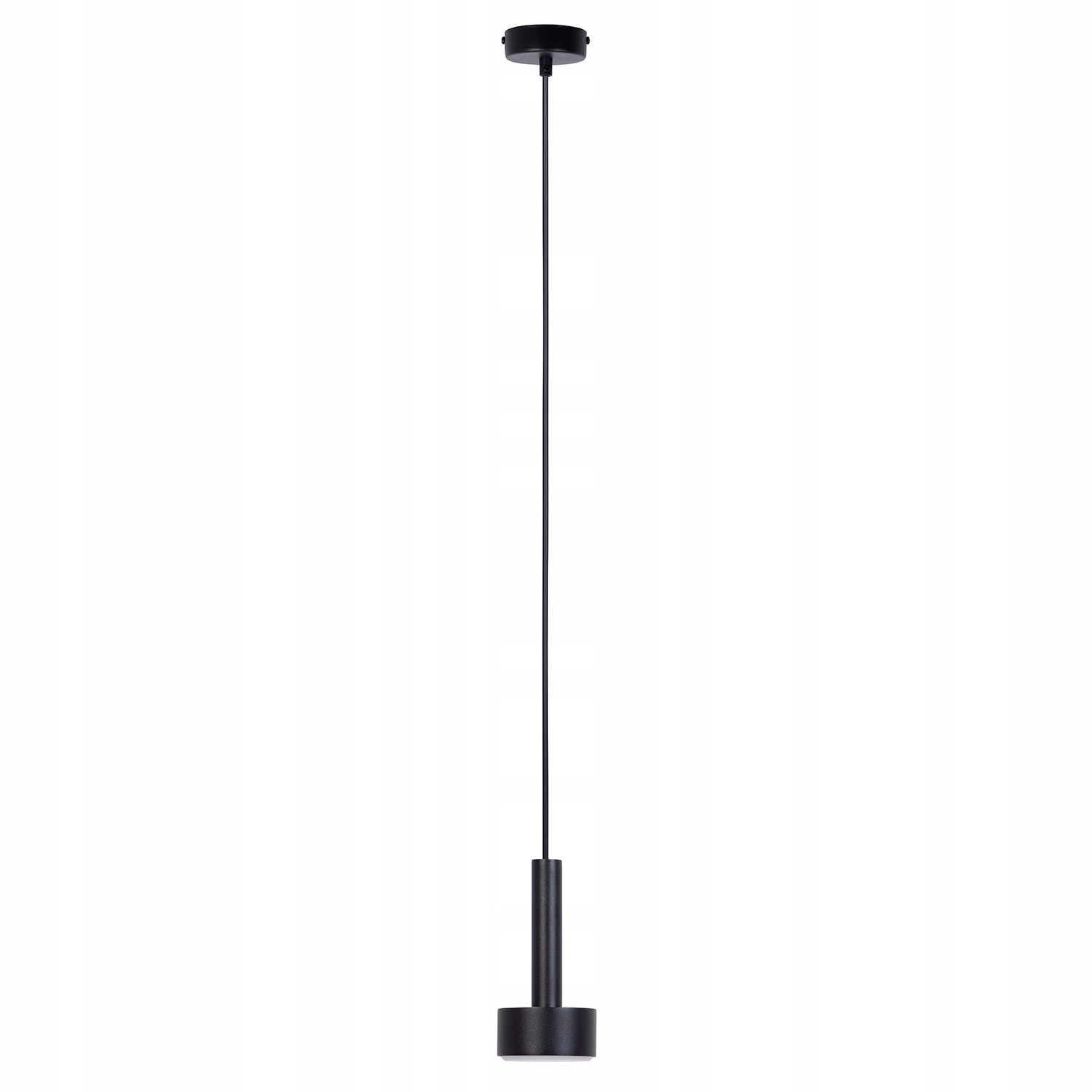 Závěsná lampa bodová minimalistická černá do kuchyně nad ostrov Sigma