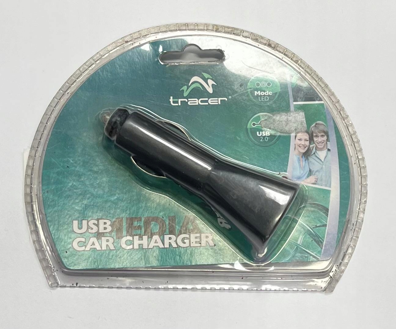 Ładowarka samochodowa microUSB typ B Tracer 500 mA (397/23)