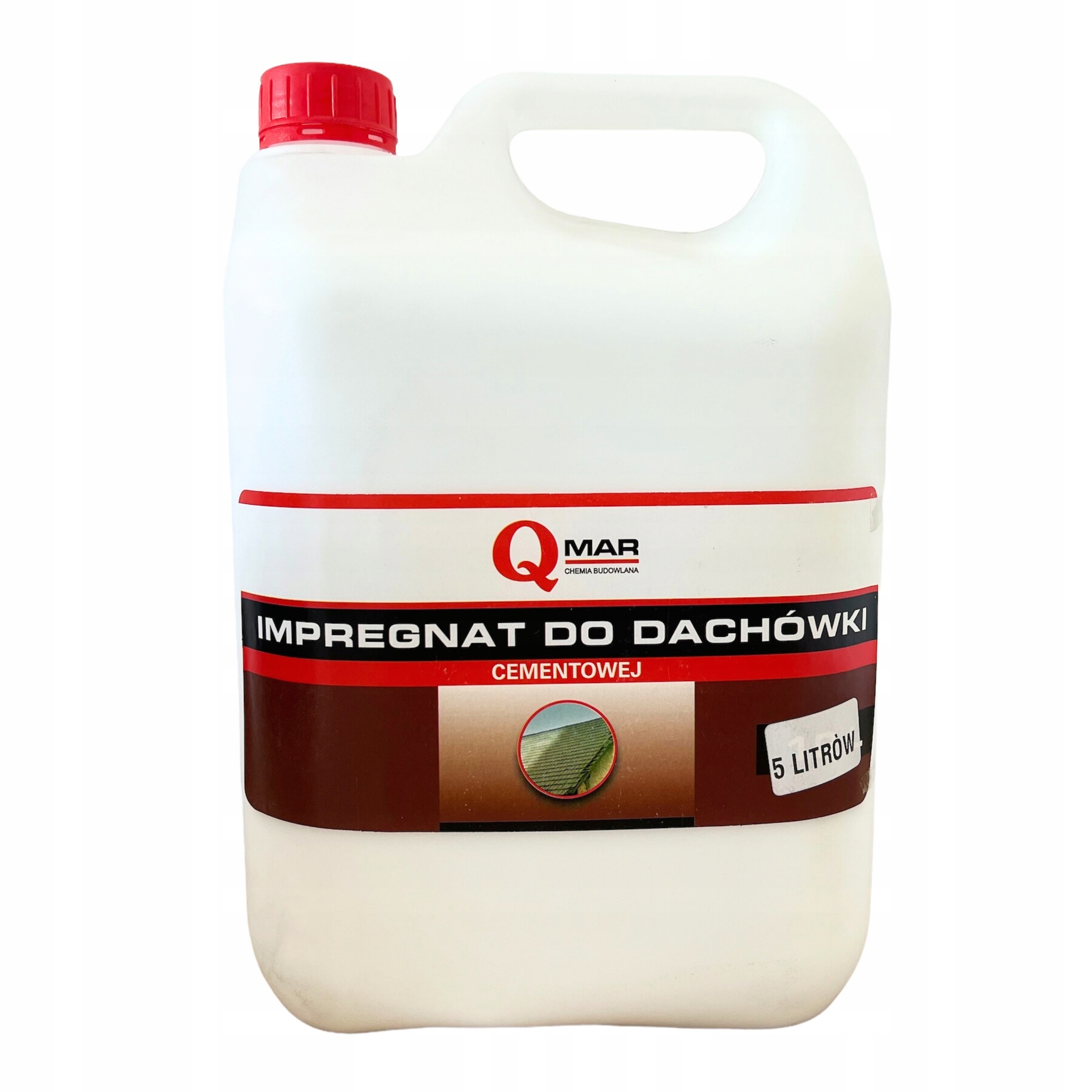 Bílá Impregnace Na Střechu Betonové Střešní Tašky, Hydrofobní, 5 L Qmar