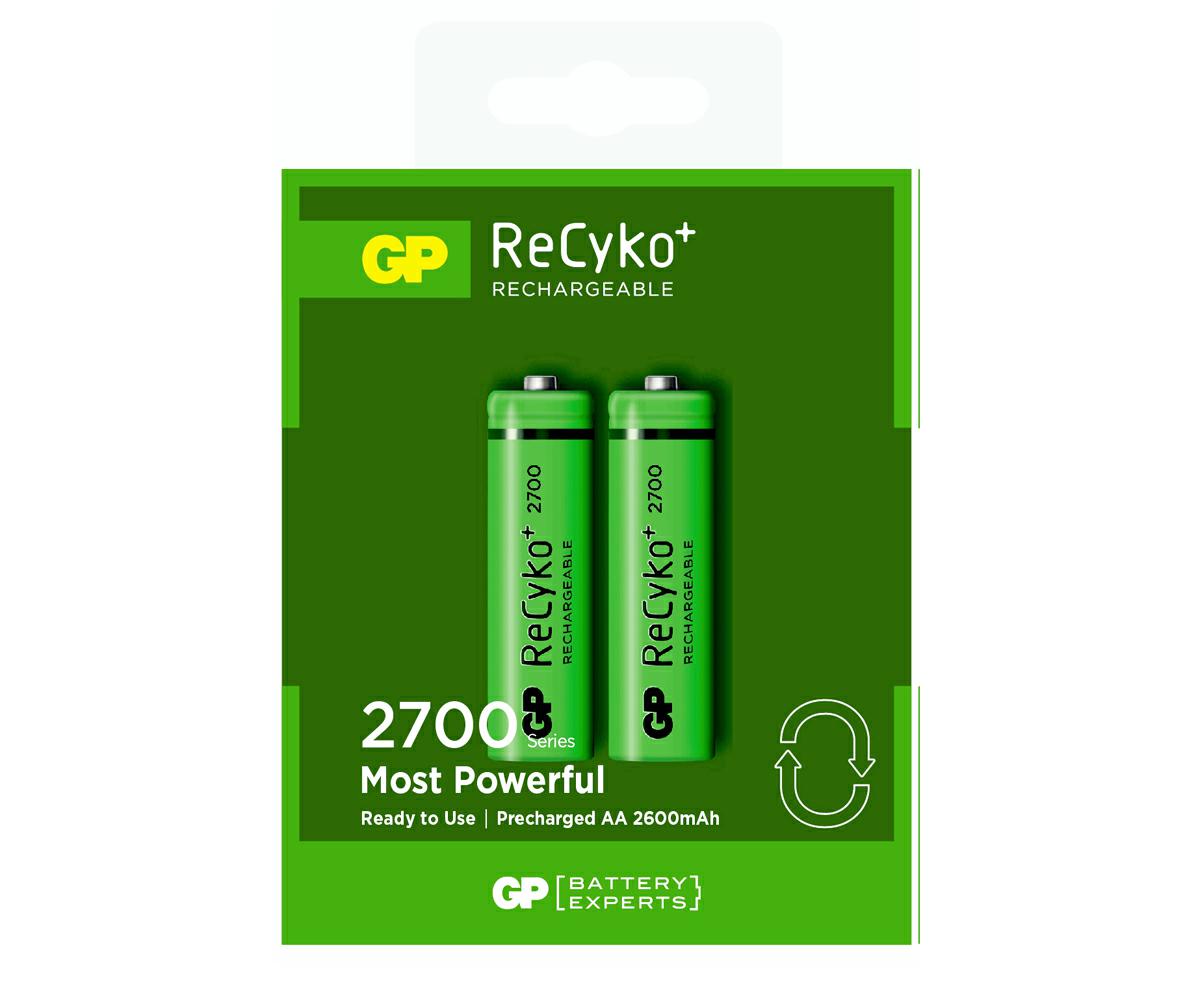 

2x Akumulator Gp paluszek 2700mAh Aa R6 NiMH 1,2V